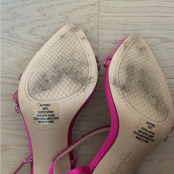 Jessica Simpson Pyine Heels in Bright Pink - 7 - Picture 9 of 10